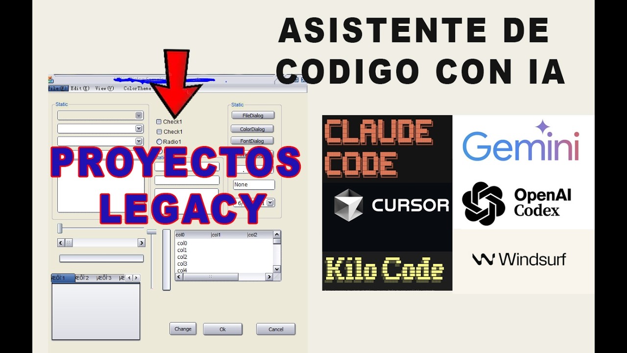 Asistente de codigo con IA en un proyecto Legacy