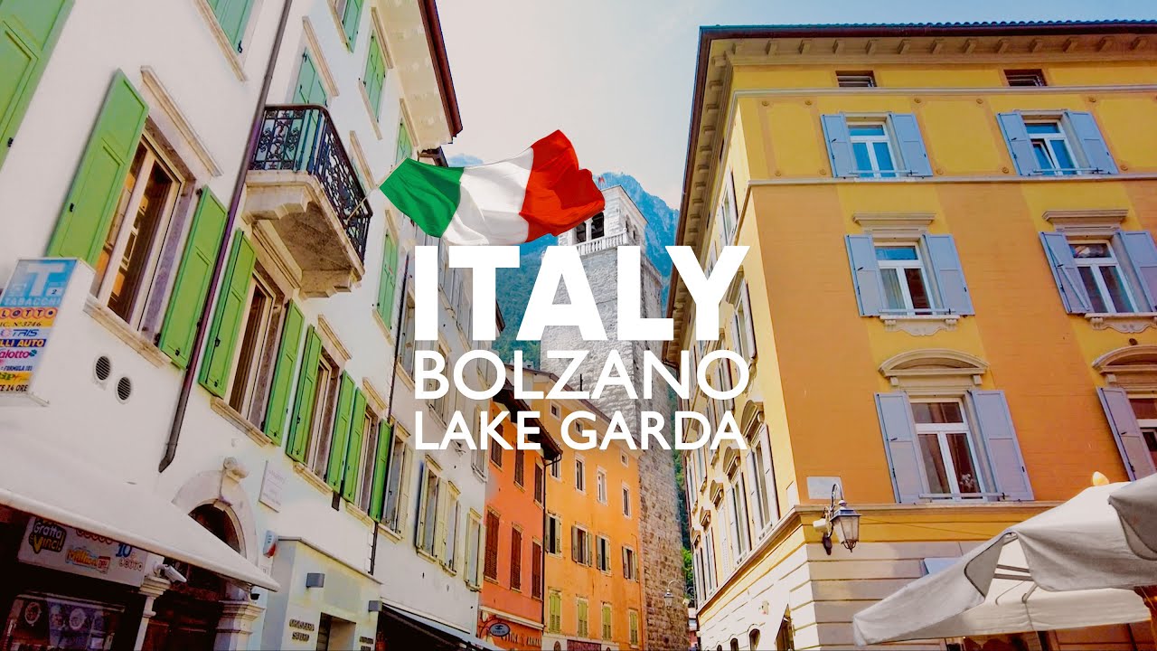 Munich - Bolzano - Lake Garda ITALY ROAD TRIP Salo, Sirmione Castle 4K UHD Video