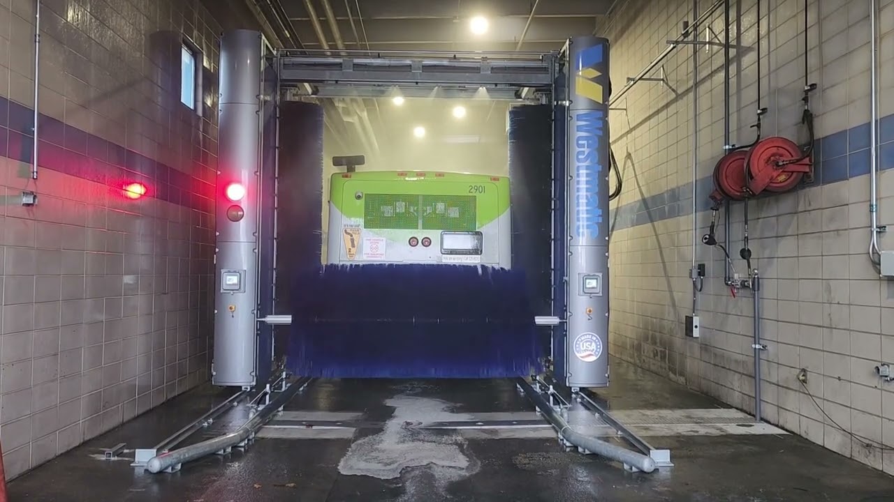 Westmatic 3 Brush Gantry Bus Wash System