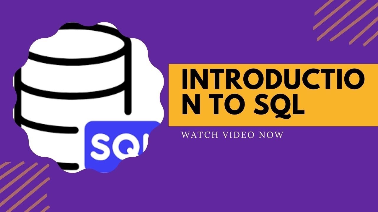 Introduction To SQL
