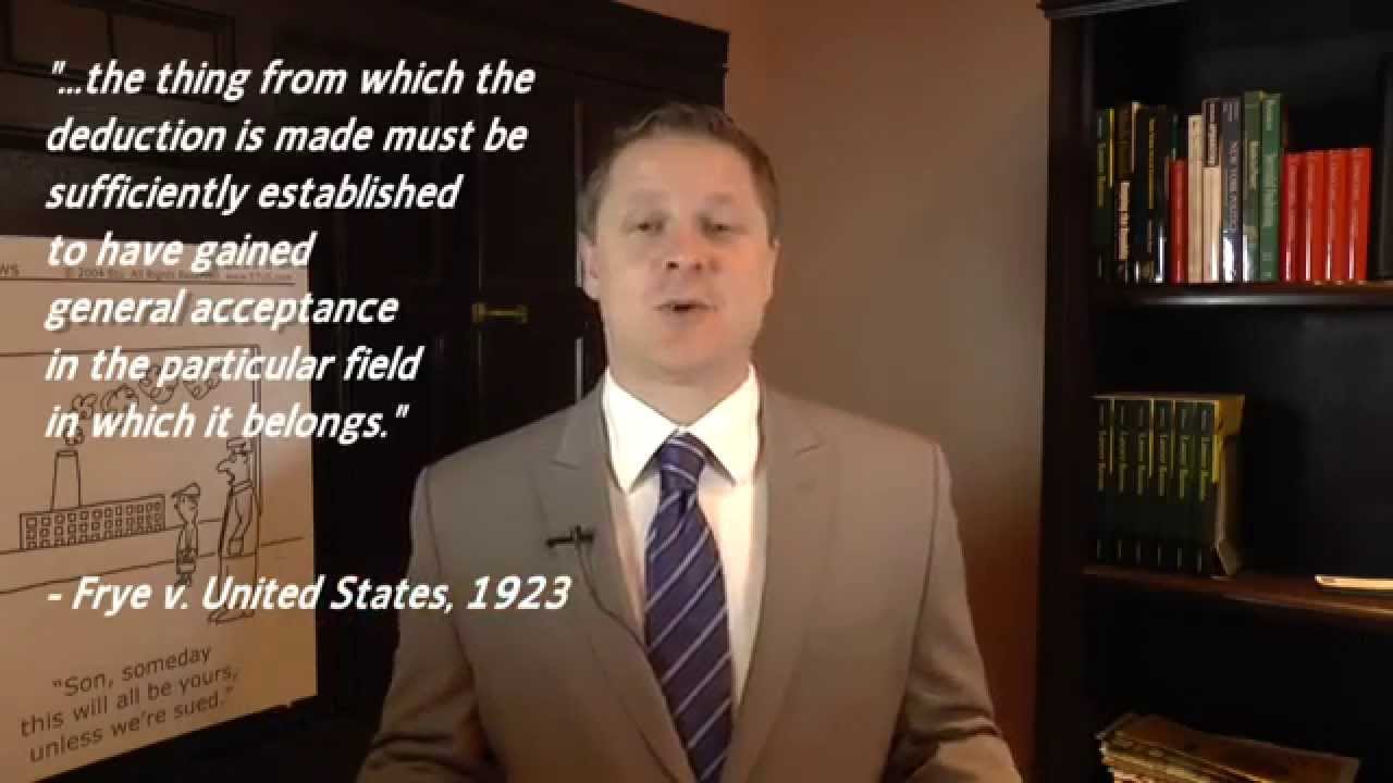 LRANY Video Series: Daubert Standard of Evidence
