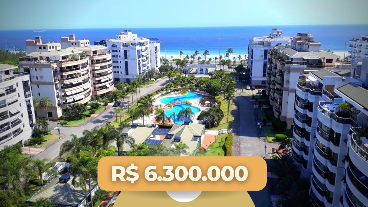 💎 Desfrute da Vida de Luxo no Les Residence Saint Tropez - Cobertura &agrave; Venda na Barra da Tijuca