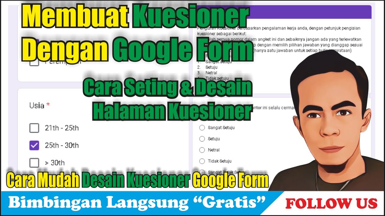 Cara Membuat Kuesioner di Google Form - Cara Melihat Hasil Kuesioner Google Form