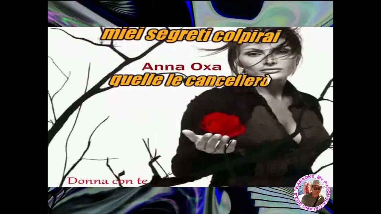Anna Oxa   Donna con te KARAOKE FAIR USE