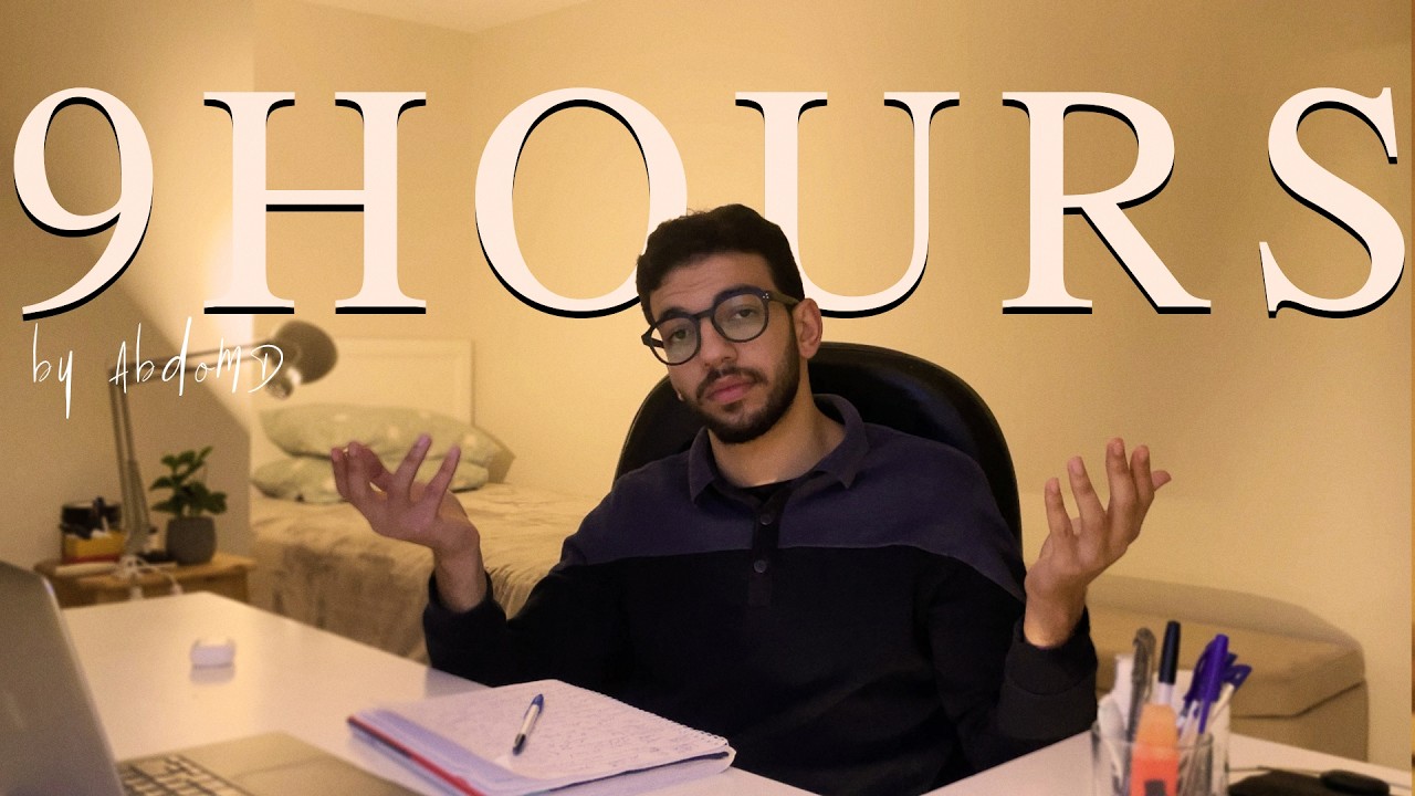 LIVE | 9-Hour Late Night Study With Me 🕯️| Pomodoro 60/10 | Rain Sounds ⛈️