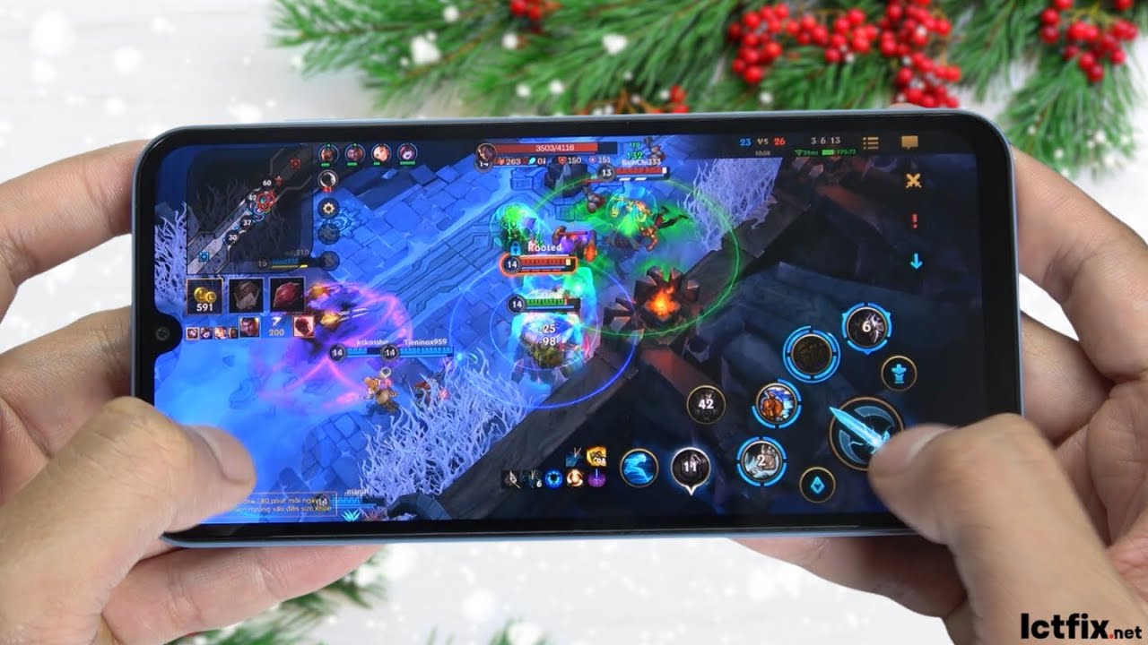 Samsung Galaxy A15 League of Legends Mobile Wild Rift Gaming test | LOL Mobile