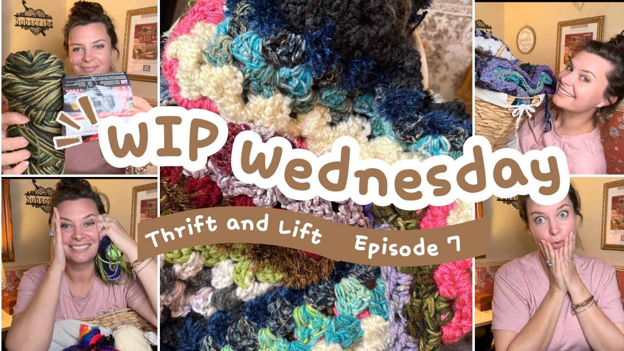 💜 Среда в процессе | Thrift & Lift Blanket, эпизод 7 | Мне очень понравились эти цветовые решения...