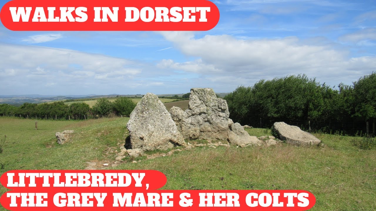 WALKS IN DORSET at LITTLEBREDY & LONG BREDY (& THE GREY MARE AND HER COLTS) (4K)