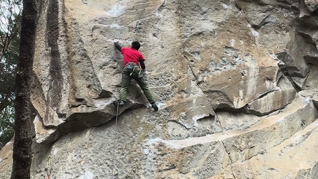 カリスマ 5.13a 太刀岡山
