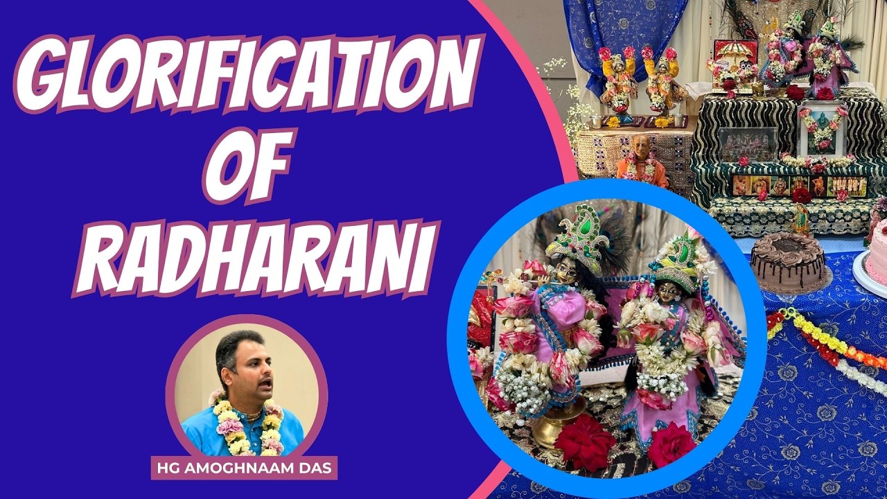 Glorification of Radharani on Radhashtami