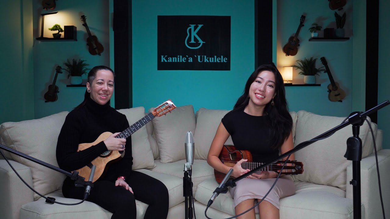 Custom Kanile'a 'Ukuleles with Maia Mayeshiro and Brittni Paiva!