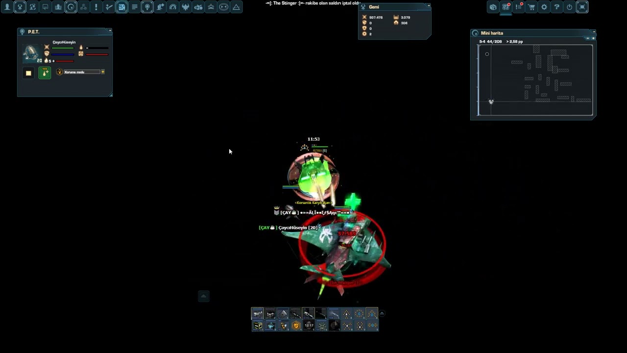 DarkOrbit Stinger Kesimi