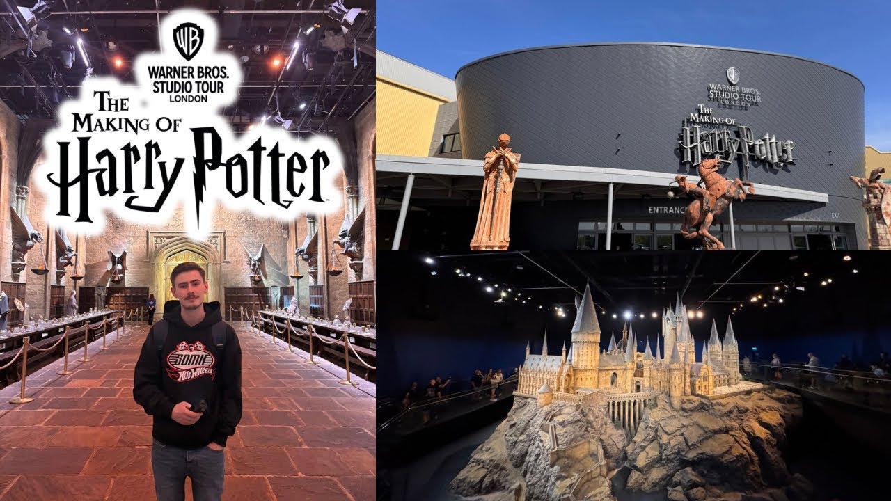 VISITING THE MAKING OF HARRY POTTER STUDIO TOUR FOR THE FIRST TIME! | VLOG APRIL 2025