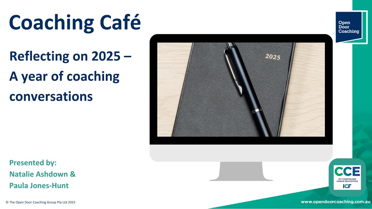 Coaching Café: Reflecting on 2025 – a year of coaching conversations