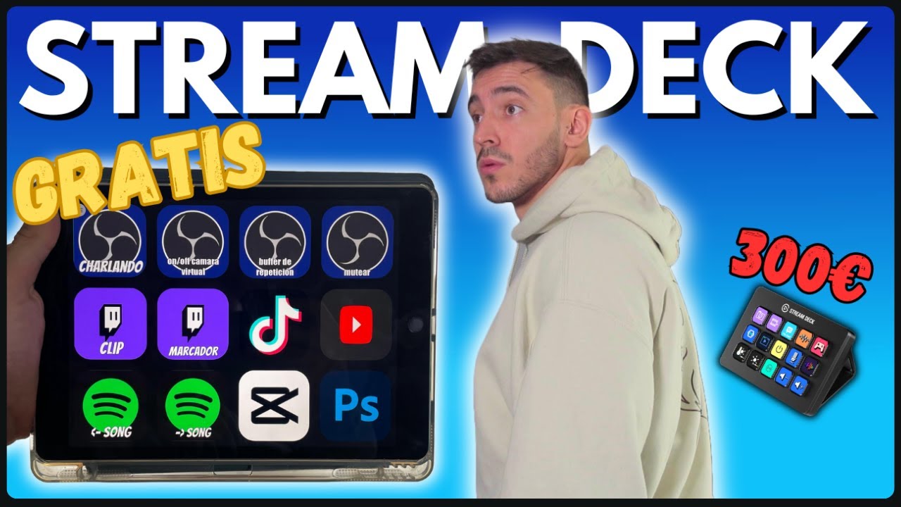 STREAMDECK GRATIS E ILIMITADO PARA STREAMER | MACRODECK TUTORIAL