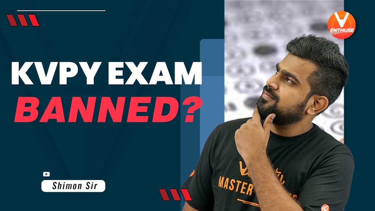 KVPY latest Updates: KVPY Exam Banned?😲| Vedantu JEE Enthuse English | Shimon Sir