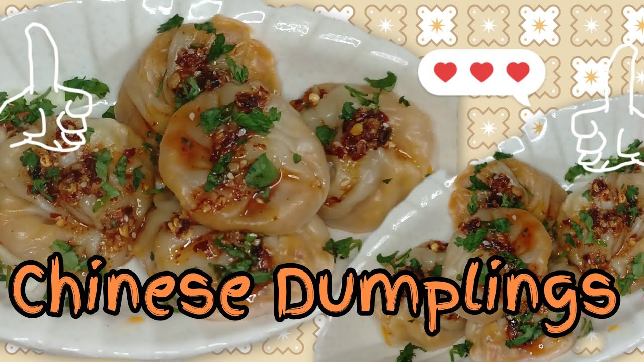 Mouth watering and easy chinese dumplings for my nanamma #yummy #nanamma's magic 😋🥟