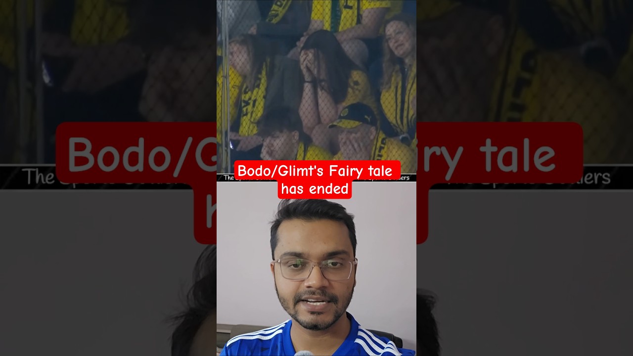 BODO/GLIMT'S FAIRYTALE HAS ENDED &bull; UEFA CHAMPIONS LEAGUE