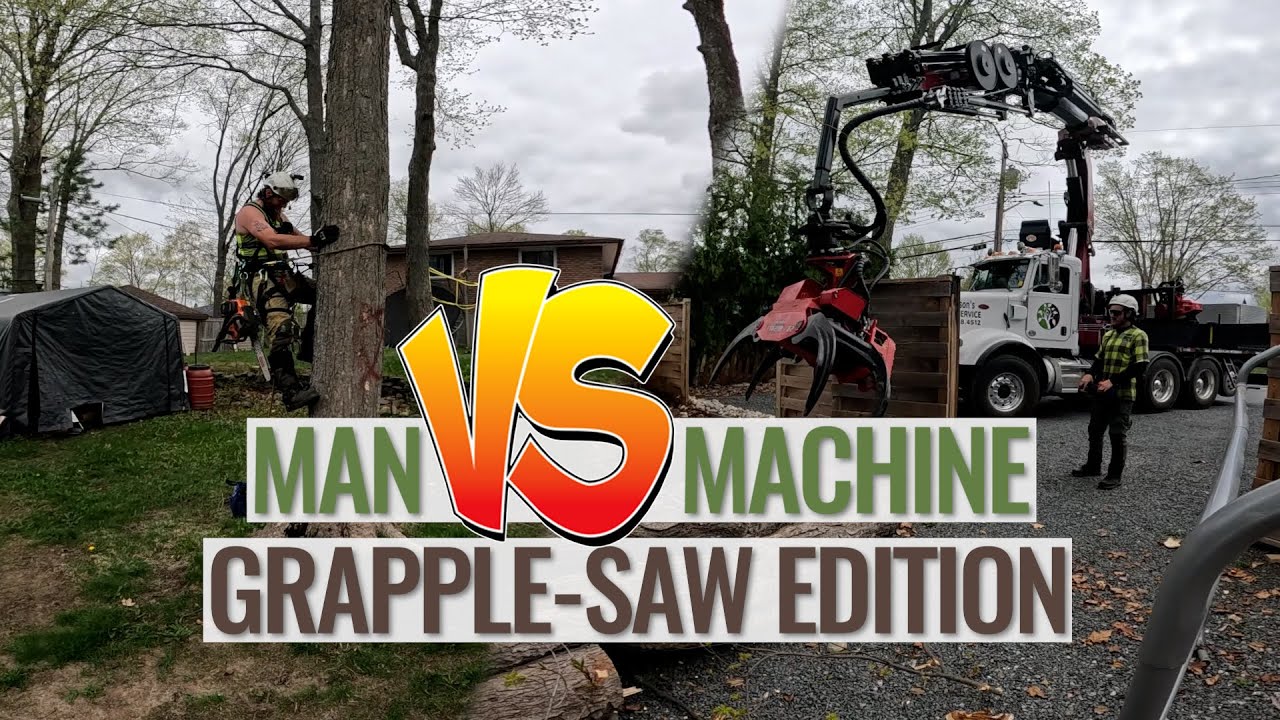 Man Vs Machine Grapple-Saw Edition
