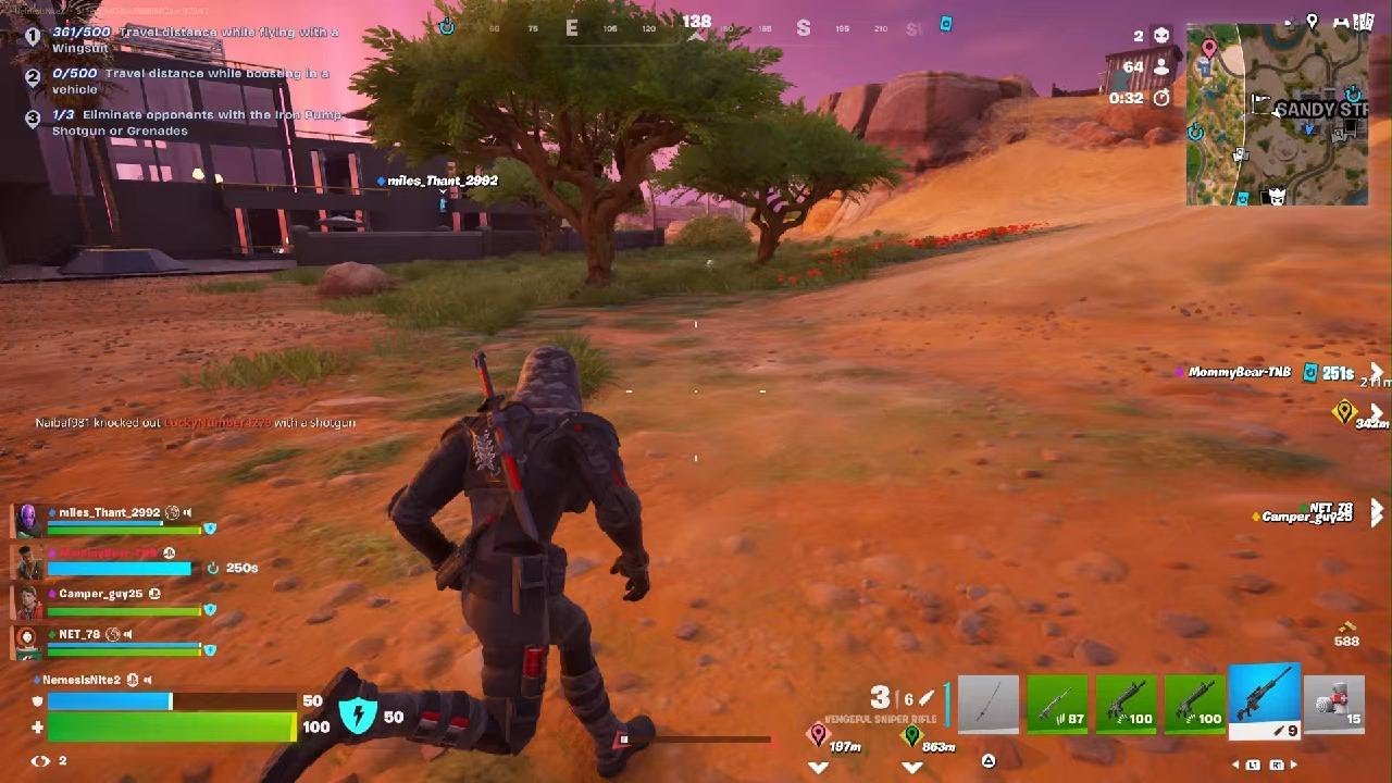 First Win in Fortnite Q yes Let's Go