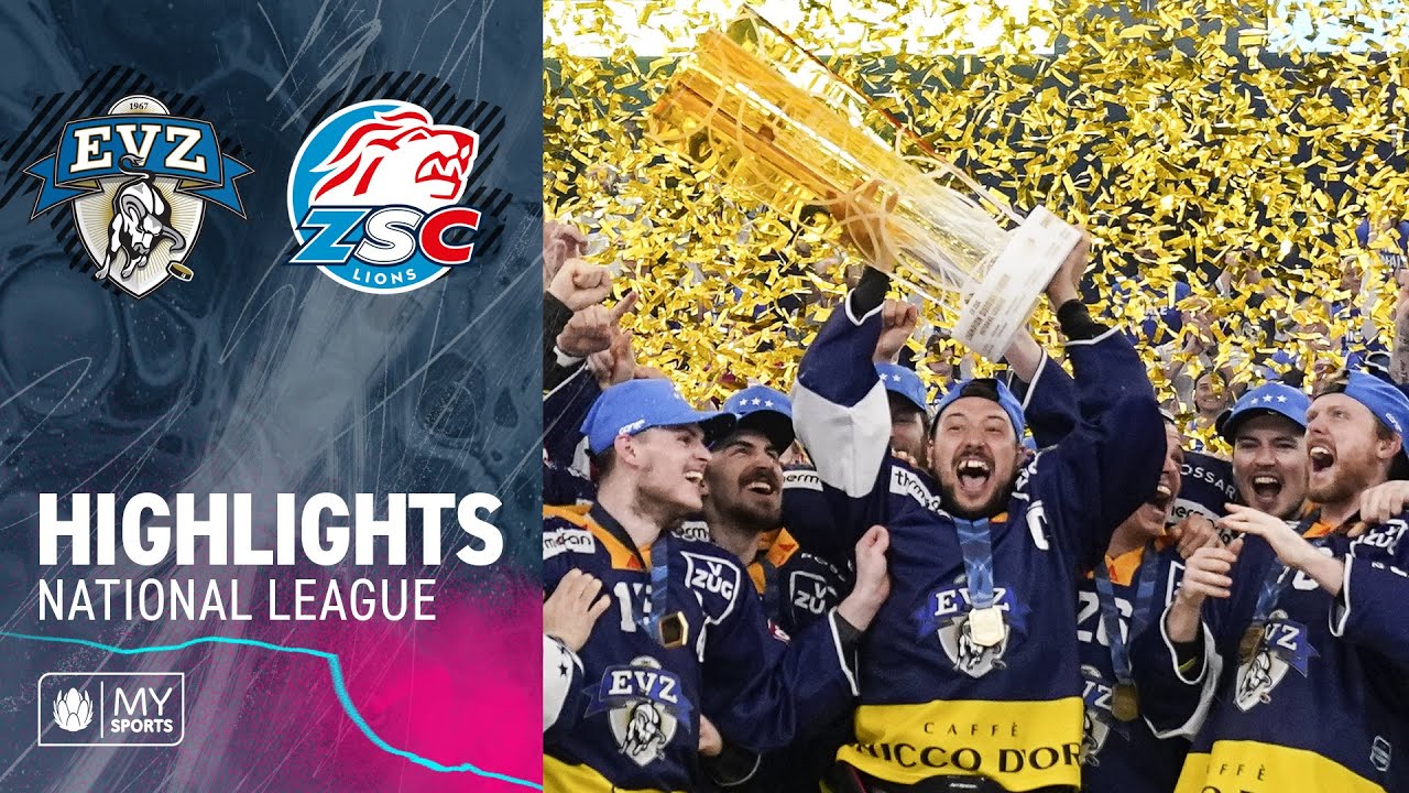 Zug vs. ZSC Lions 3:1 – Highlights Playoff-Final Spiel 7 (4:3), National League