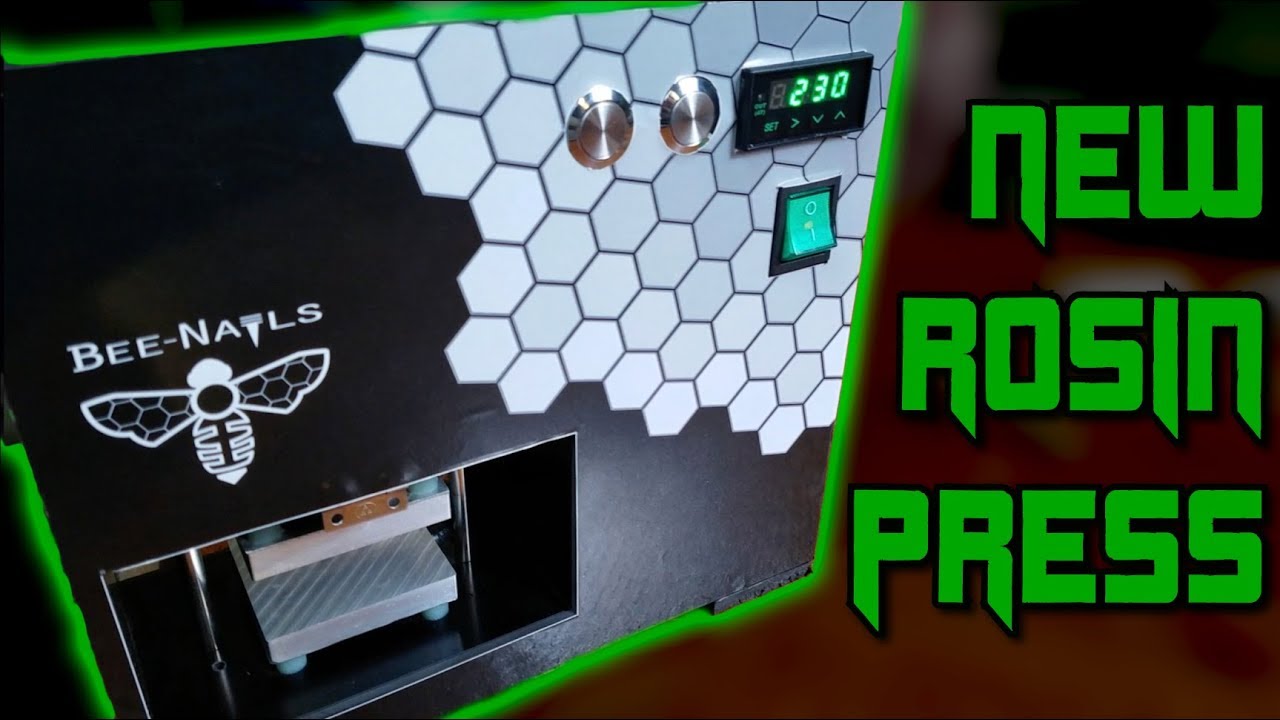 WE GOT A ROSIN PRESS!!