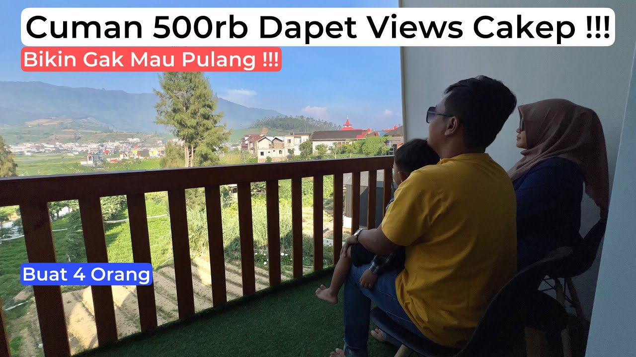 Villa Murah di Dieng !!! View Juara !!! Rekomendasi dan Review Villa Calla Cabin Dieng