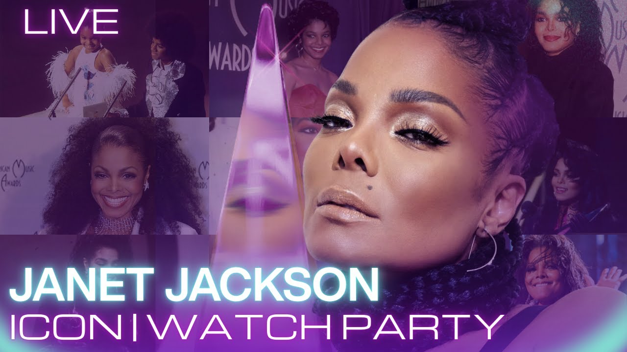JANET JACKSON ICON | AMAs WATCH PARTY