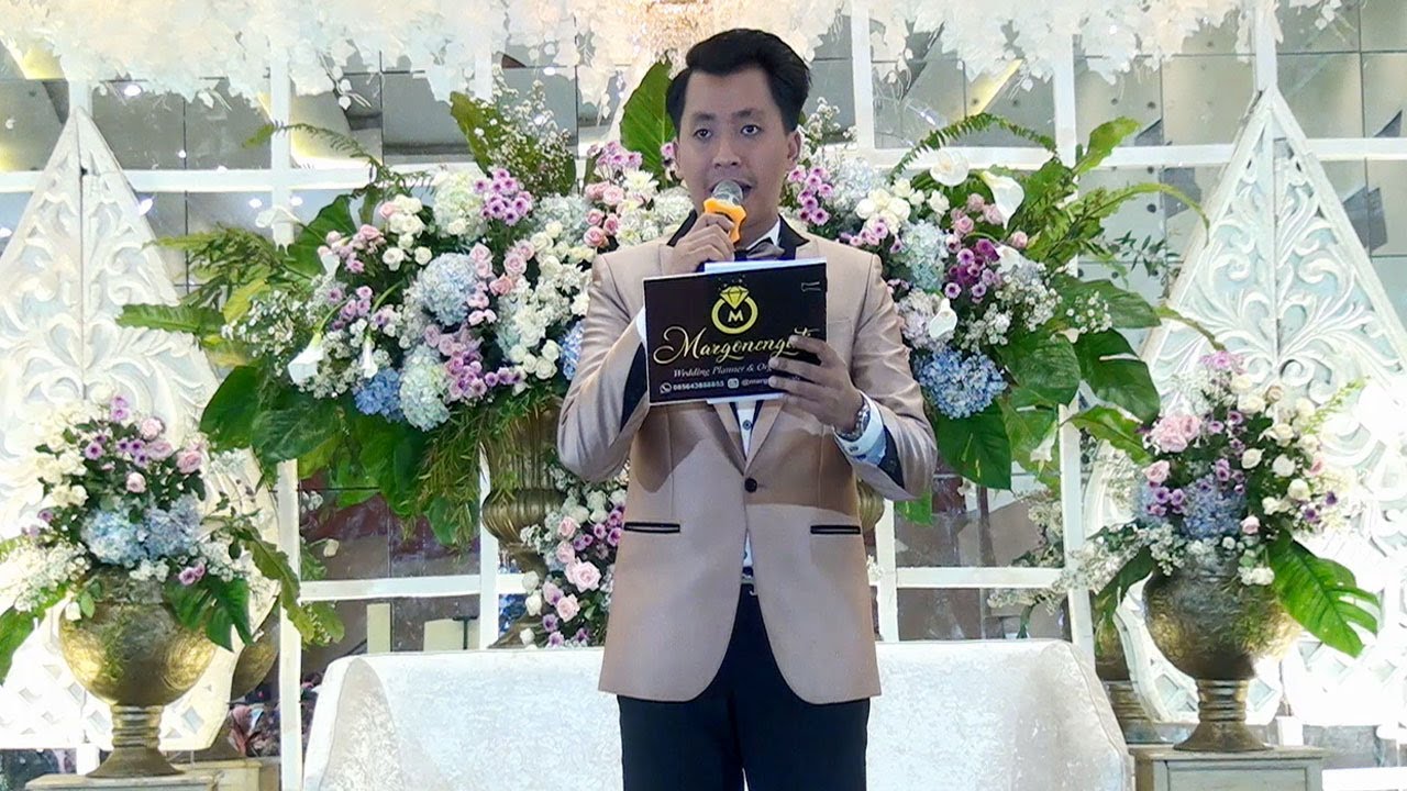 MC. MANTEN BERBAHASA INDONESIA (arya )Wedding Lupi & Ganang