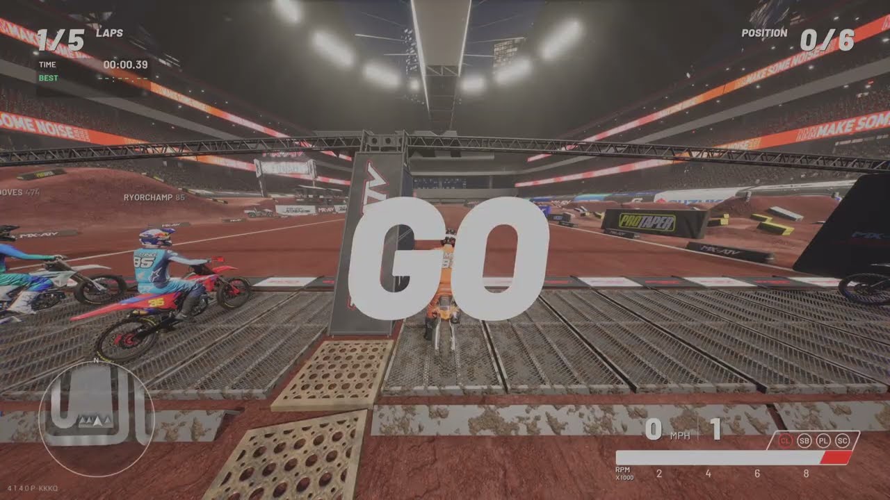 MX vs ATV Legends_Running Supercross Expert Tracks Online for first time in Forever