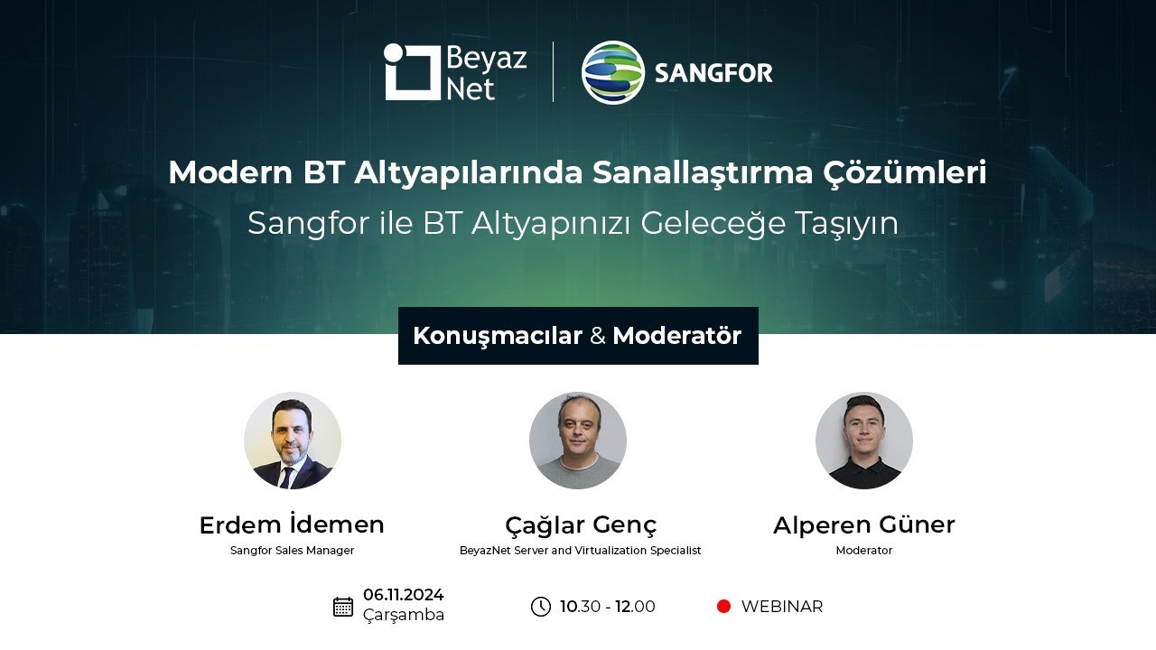 Modern BT Altyapılarında Sanallaştırma Çözümleri