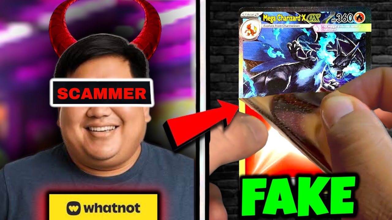 Когда мошенники с картами WHATNOT Pokémon были разоблачены на камеру