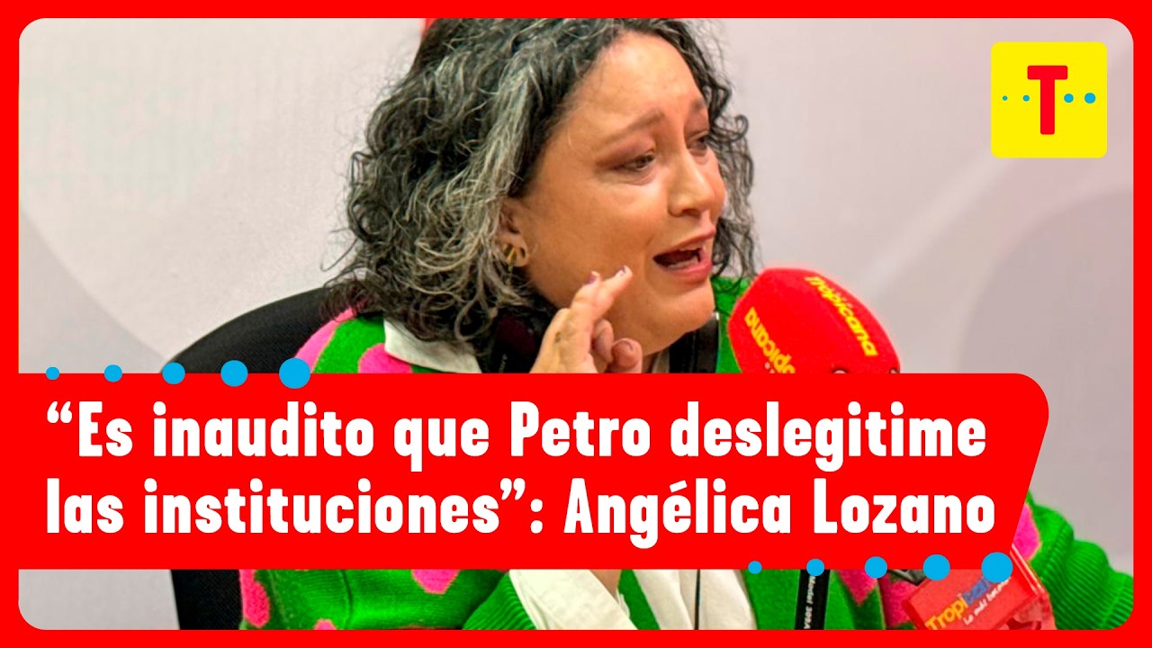Angélica Lozano RECHAZA discurso de fraude electoral de Petro | La movida bacana