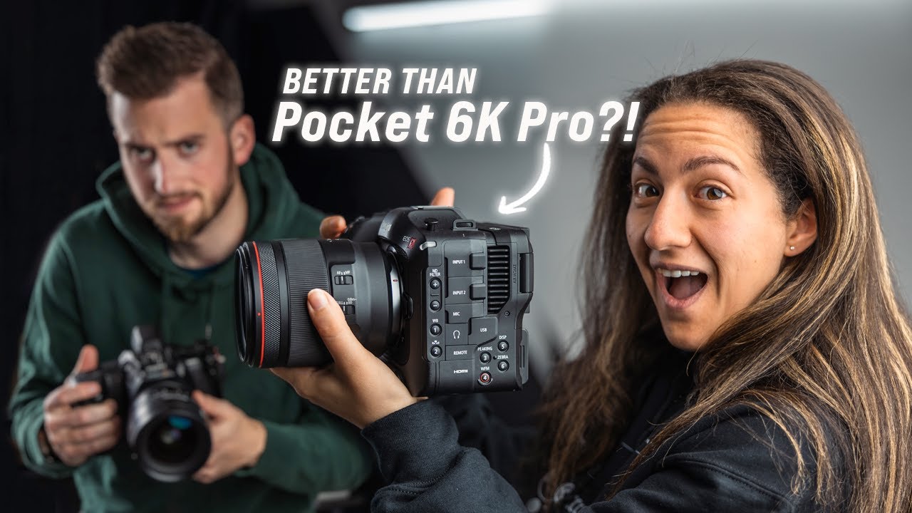 Владелец Blackmagic Pocket 6K Pro пробует Canon C70
