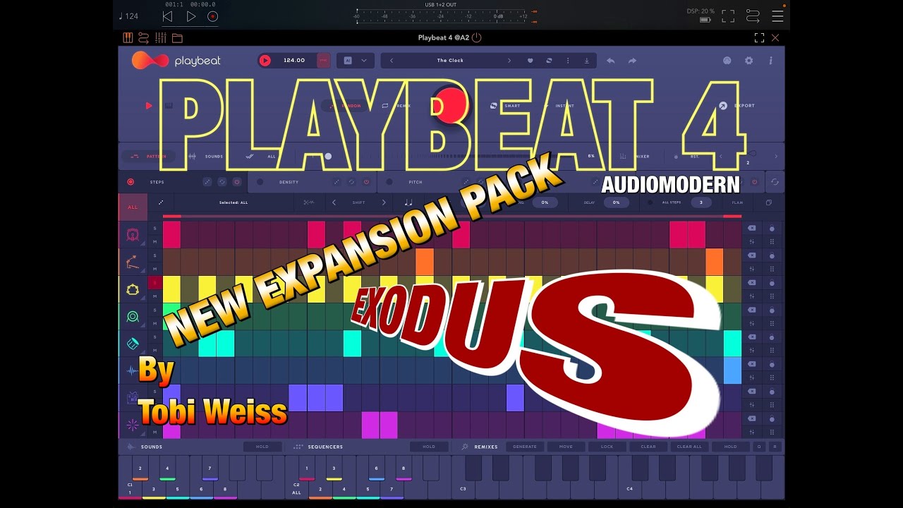 PLAYBEAT 4 от Audiomodern — новый премиум-пакет расширений — EXODUS от Тоби Вайса — демоверсия дл...