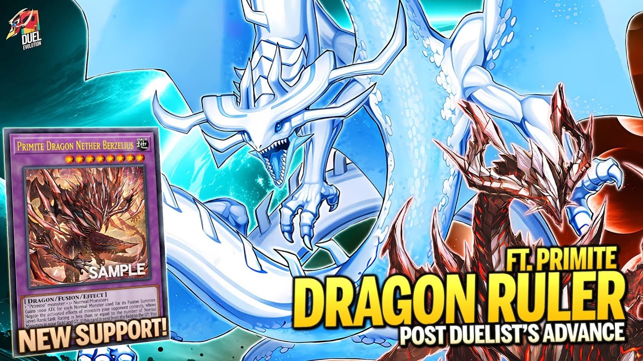 Deck  Dragon Ruler Primite Post Duelist's Advance|MDPRO3| Replays 🎮 + Decklist ✔️