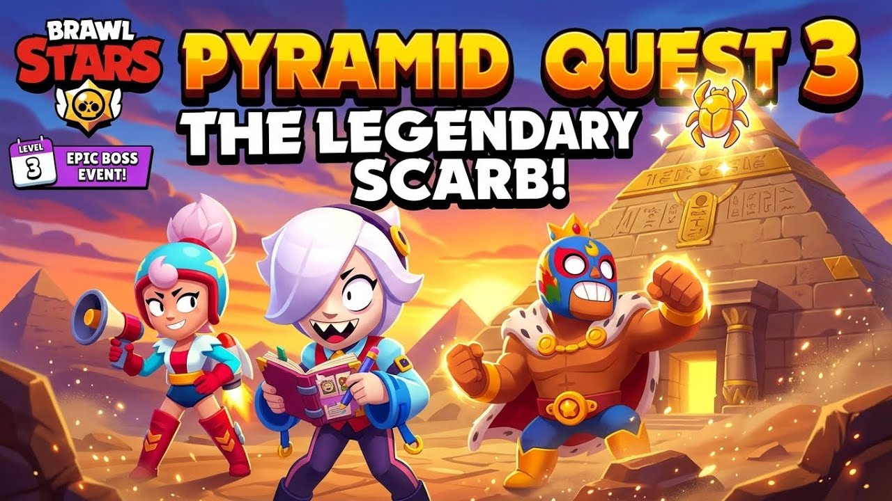 Brawl Stars Escape Pyramid Quest 3 Find the Pairs Full Solution And Gameplay