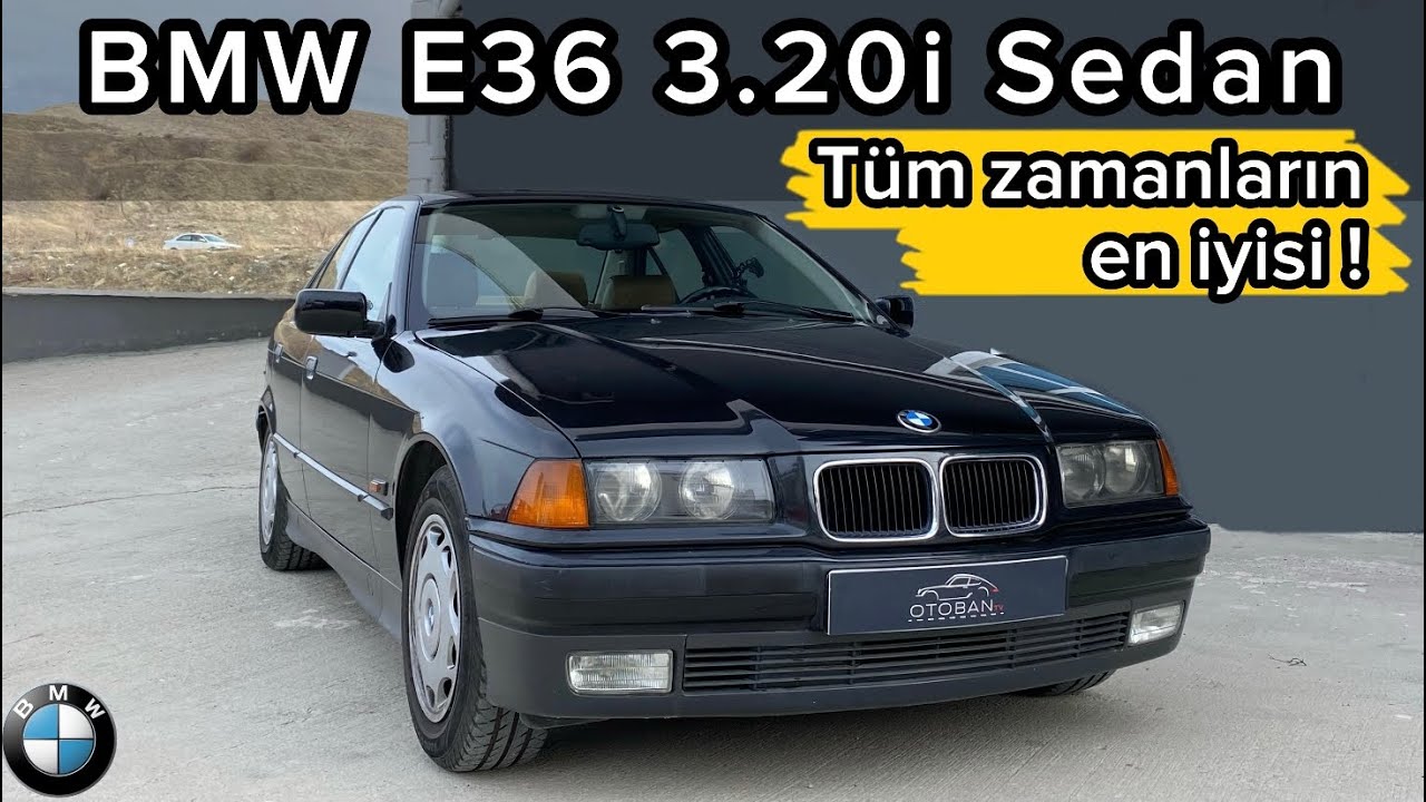 BMW E36 3.20i Sedan | İlk sahibinden 173.000 km’de | 1. Bölüm @otoban-tv