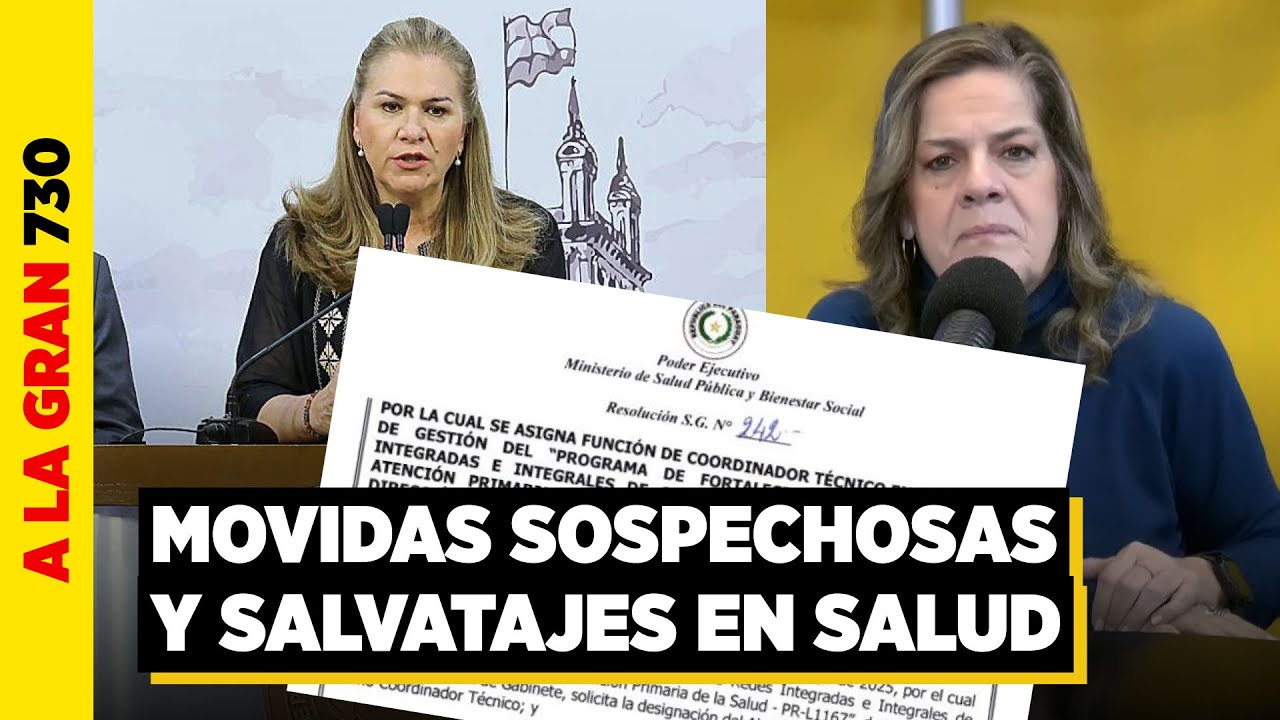 Funcionarios con cuestionable prontuario ocupan cargos en el Ministerio de Salud