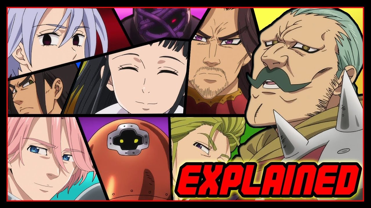 The Seven Deadly Sins | ALL HOLY KNIGHTS EXPLAINED | Nanatsu No Taizai