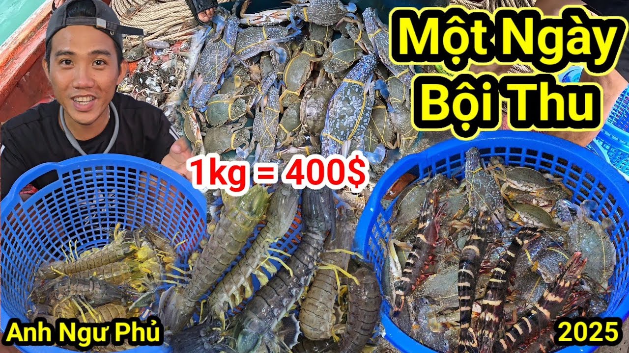 Ngư D&acirc;n H&ocirc;m Nay Bội Thu &bull; To&agrave;n L&agrave; Những Hải Sản Đắt Tiền | Anh Ngư Phủ
