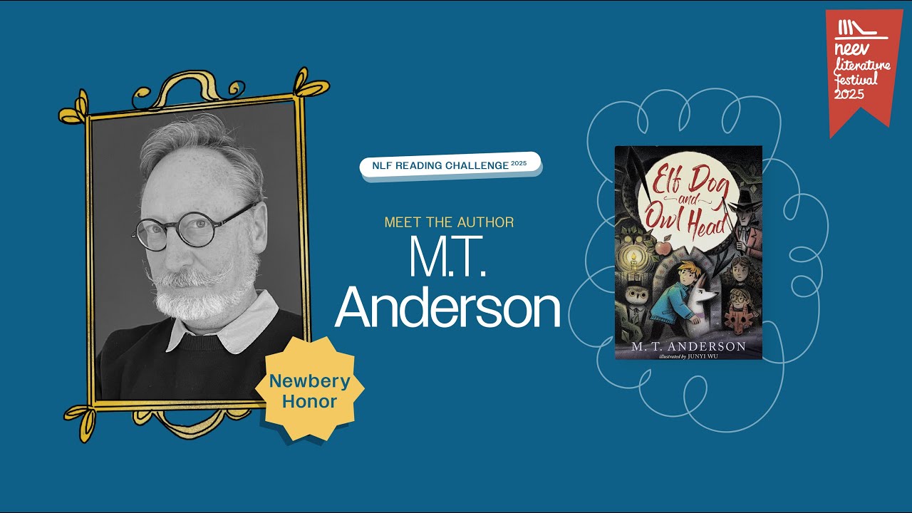 Author Interaction with M.T. Anderson | NLF Reading Challenge 2025