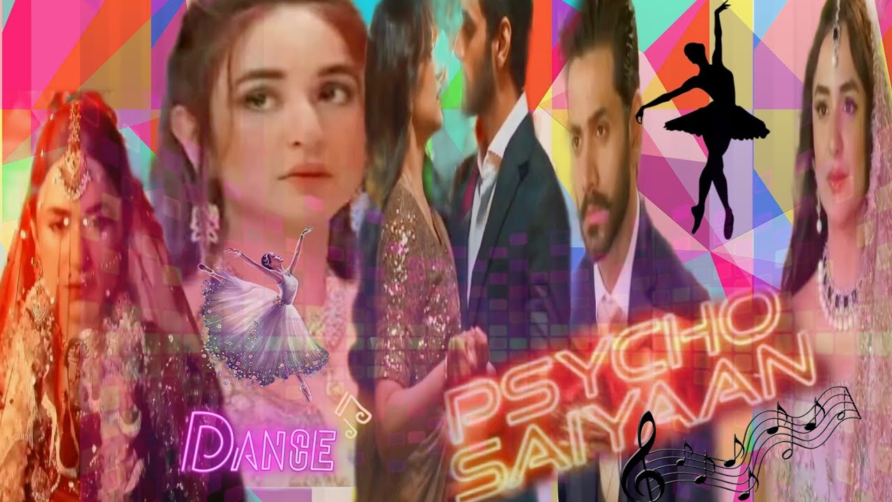 Meerasim vm on Psycho saiyan song fanmade vms Tere Bin serial Jodi Yumna zaidi wahaj vm