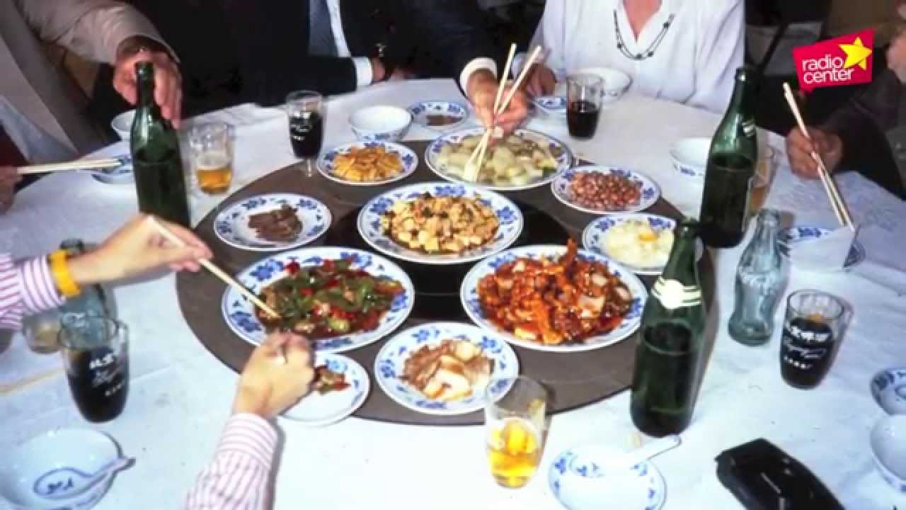 Norci na zvezi in hrana za kitajsko delegacijo