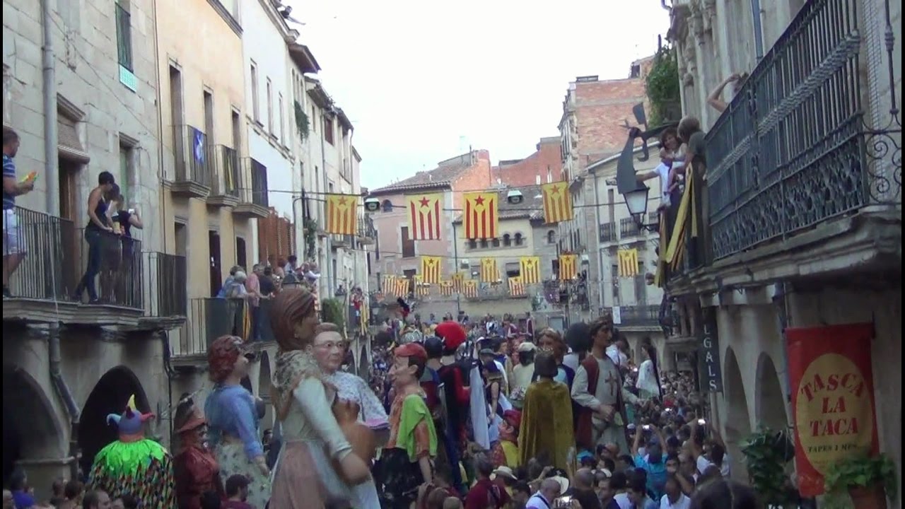 Trobada Gegantera a les Borges Blanques 2016