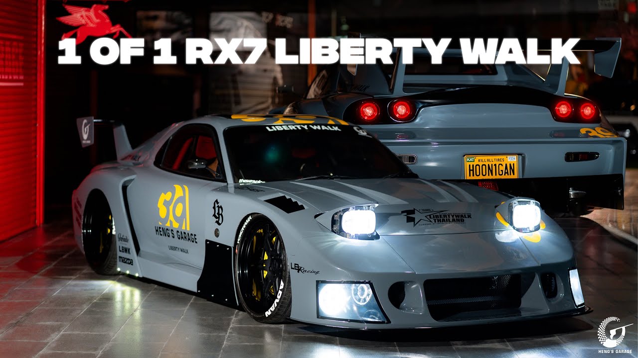 Heng's Garage MY RX 7 LIBERTY WALK 1 of 1 in Thailand
