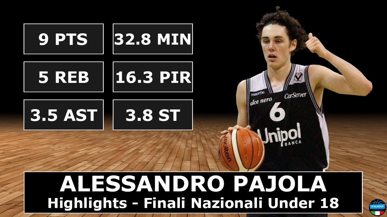 Alessandro Pajola - Highlights - Finali Nazionali U18 Eccellenza 2016
