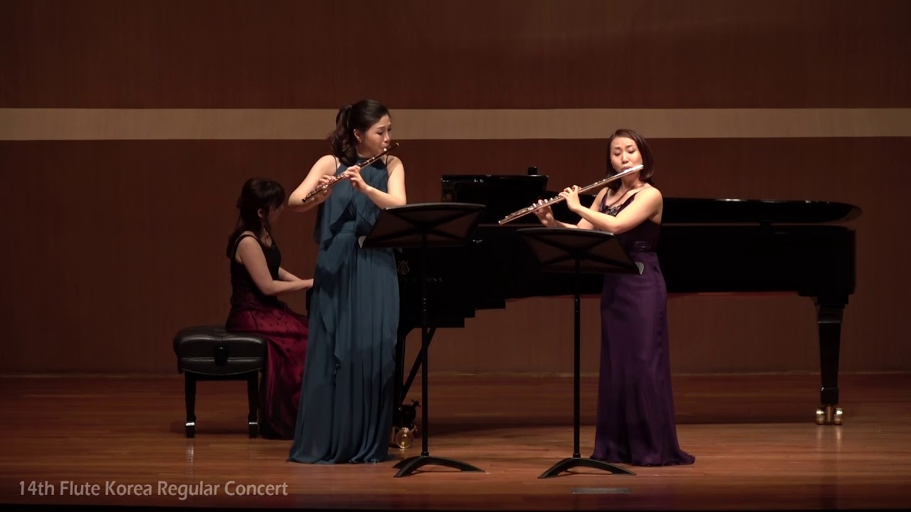 C. P. E. Bach Trio Sonata in d minor, Wq.141 for 2 Flutes and Piano