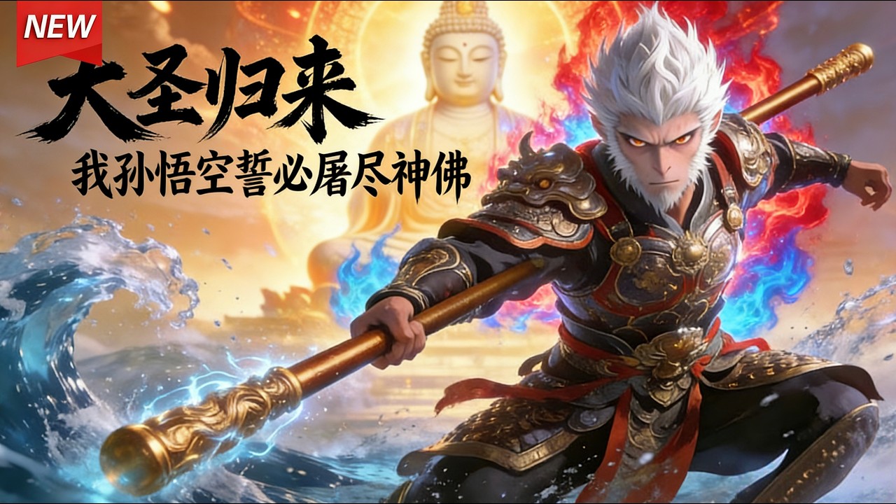 【Full🔥】八戒舍命自爆，我為八戒屠神！真悟空重塑真身大鬧靈山，震驚諸天！偽佛被當眾撕碎，西遊最大的騙局終於揭曉 #暗黑西遊 #玄幻 #multisub