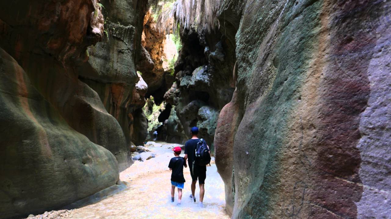 Wet Hike in Wadi Ibn Hammad - Jordan